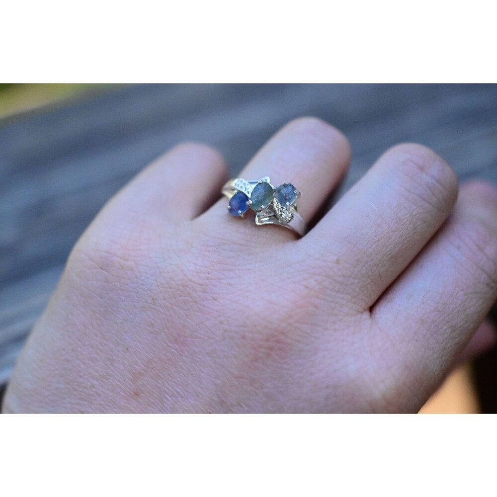 Sapphire Ring Sapphire Engagement Ring Blue Sapphire Ring Natural Sapphire Ring